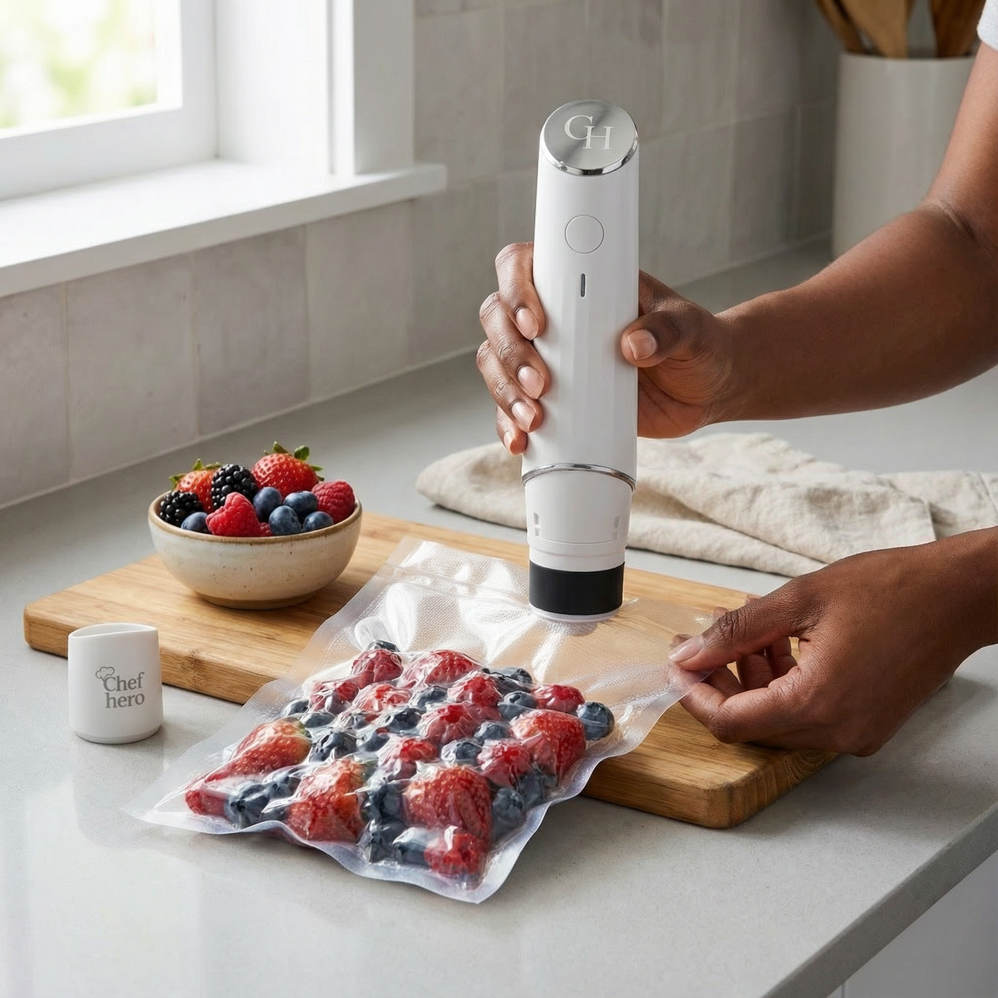 ChefHero Pro Handheld Vacuum Sealer
